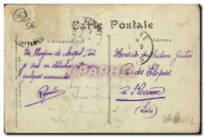 Sospel (Alpes-Maritimes) — Vista del Viejo Puente — n° 846 — Reverso