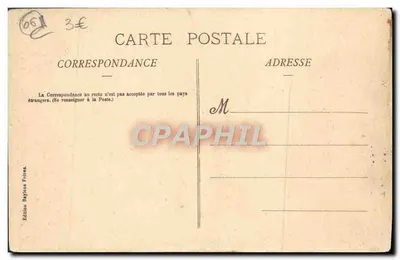 Capo de Théoule — Vista tomada de las Colinas Rocosas — Edición Bayloue Frères — Reverso