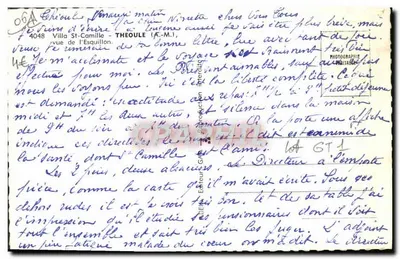 Villa St-Camille — Widok Esquillon — Wydawca A.M. nr 4048 — Rewers