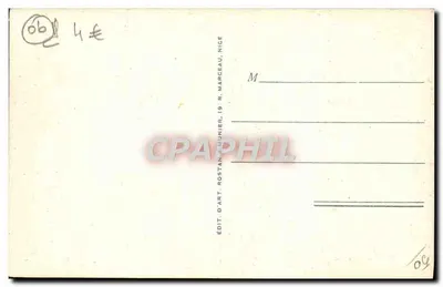 Théoule - Algemene Uitzicht — RM — Rostan & Munier, Nice — Achterkant
