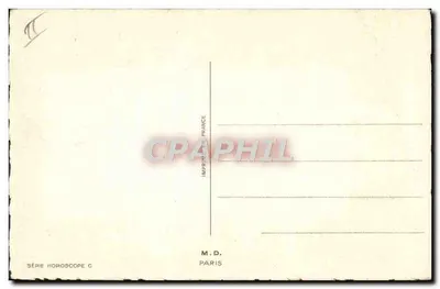 Balance — Horóscopo — M.D. Paris — Verso