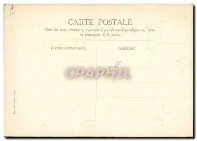 Entrada do Campo Sagrado — Templo da Agricultura em Pequim — Messageries Maritimes — Verso