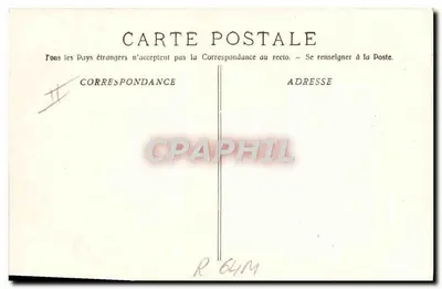 Marsylia — Jacht pod wiatr Mistral — Według R. Dumont-Duparc, malarza morskiego — Fototypia E. Lacour, Marsylia — Rewers