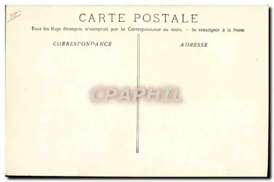 Incêndio do Algésiras — desenho de R. Dumont-Duparc — edição A. Bougault, n° 560 ter — Verso