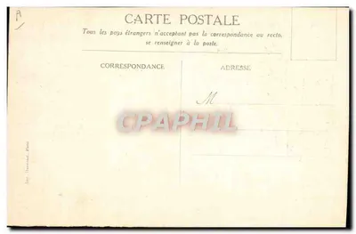 Entrada do Campo Sagrado — Templo da Agricultura em Pequim — Messageries Maritimes — Verso