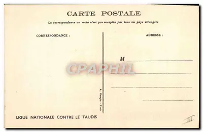 Criança regando uma planta — cena de inverno — Roullot — Verso