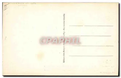 La Bourrée — Taniec narodowy — Le Puy — Rewers