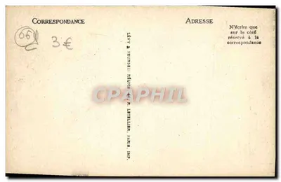 Theoule — A Roche Coupée — LL — Verso