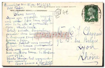 Beaulieu-sur-Mer — Ogólny widok — Zatoka Małej Afryki i Wielki Hotel Bristol — Rewers