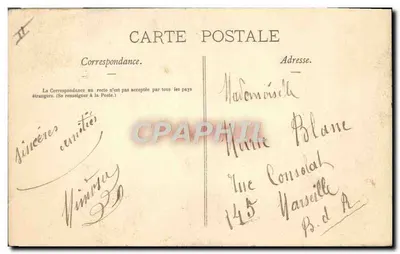 Ruínas da Comendadoria dos Templários — Vence — n° 433 — Verso