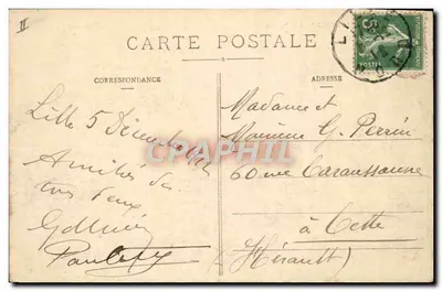 Lille - O Instituto Pasteur - E. C. — Verso