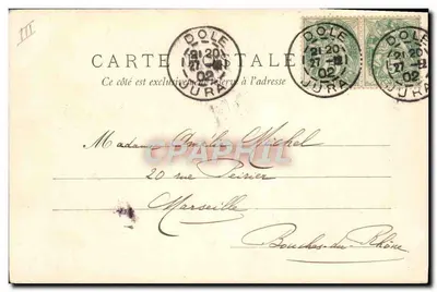 Louis Pasteur — retrato — editor desconocido, número de serie no visible — Reverso