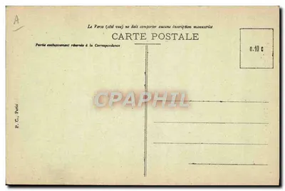 Busto de Pasteur — Editor E. Lachenal, n° 1895 — 1822-1895 — Verso