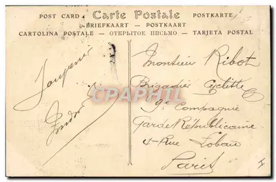 Melun — Monumento Pasteur — ND Pbot. — Verso