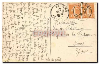 Sanatorio di Seyssuel — Facciata Nord — Editore: Sanatorio di Seyssuel — Verso