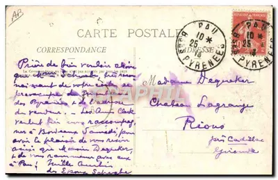 Pau - Corridas - Uma Partida — edição da série 562 — Verso