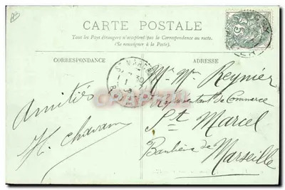 Vichy — O Campo de Corridas — LL. n°92 — Verso