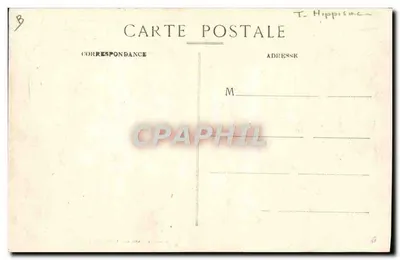 Pompadour — Champ de Courses et Tribunes — Photo de P. Régis — Verso