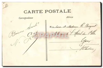Les Tribunes de Longchamp — Un Día de Carreras — París, n°718, editor Répli Jeune Française — Reverso