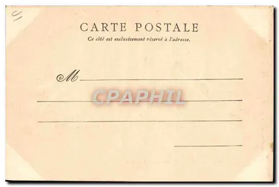 Saumur — Último Convidado ou o Almoço Interrompido — Fr. Voetcker, foto. Saumur, depositado, editado por Goetz-Anschutz — Verso