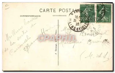 Saumur — Escola de Cavalaria — Courbette — Verso