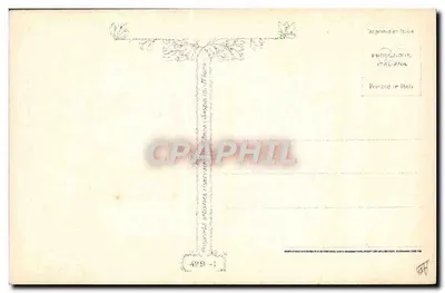 Tanzendes Paar — Art Déco-Stil — Zeichnung von Alimont — Rückseite