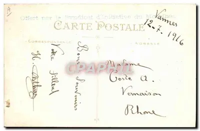 28대 포병 연대 — 반스 — Artaud et Nozais, 낸트 — 뒷면