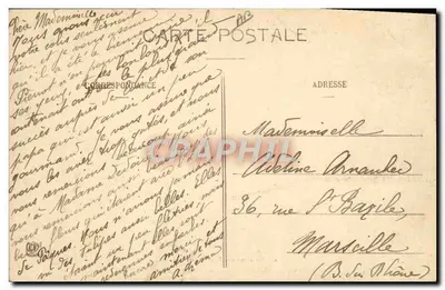 Massat - Grupa Liadoures — Pireneje Ariège — Fototypia Larbouche, Toulouse, n°1095 — Rewers