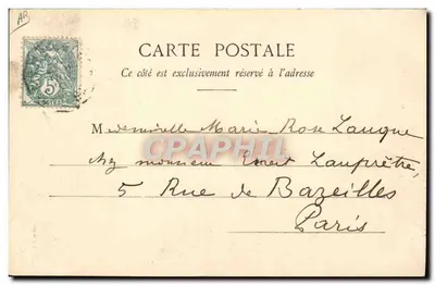 Pyrénées Ariégeoises — Typ Massatoise (Ladiourne) — Fototyp Labouché Toulouse 169 — Rewers
