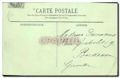 Le Croisic — Massif des Rochers du Grand Autel — LL. n°43 — Verso