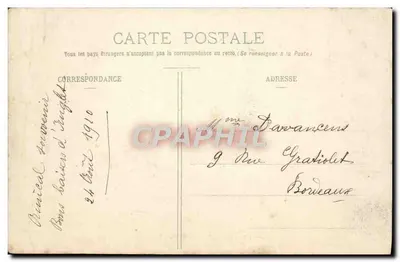 Biarritz — Zaburzona morza — Zbiór Gorce, fotograf. i wyd., Talence (Gironde) — nr 102 — Rewers