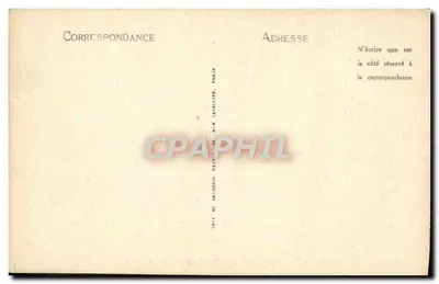 Abbatia Tamié — Widok z południa — Le Travail des Foinss. — Rewers