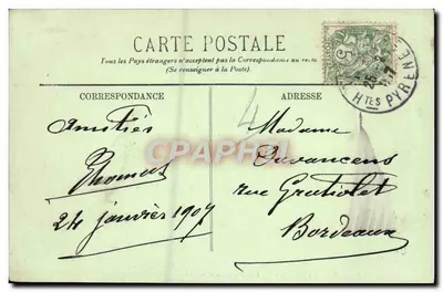 Lourdes — La Basilique — Vue Plongeante — LL. — Verso