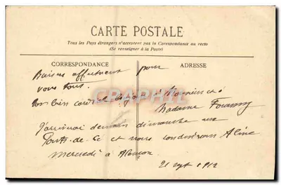Royan (Côte d'Argent) - Kino Miejskie - BR - 803 — Rewers