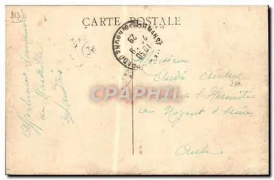 Marseille — Ogólny widok na wyspy — wydawca nieczytelny, numer seryjny nieczytelny — Rewers