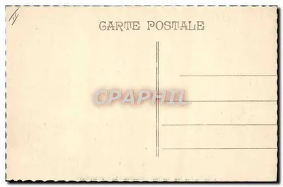 Gréoult les Bains — Castelo dos Templários — editor não identificado — Verso