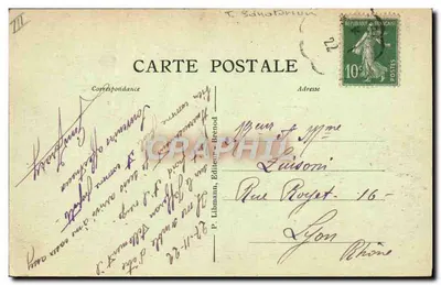 Hauteville (Ain) - Sanatório Mangini — P. Libmann, Editor — Verso