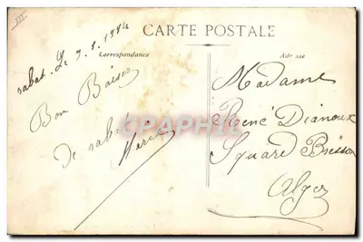 Salé - Vista Geral — Edição « Au Petit Paris » - Rabat — Verso