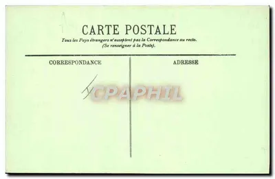 Berck-Plage — praia com barco a vela — LL, n°78 — Verso