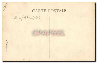 Bombardeio do Bósforo pelos Navios de Linha Russos — 1914-15 — Visée, Paris N° 1260 — Verso