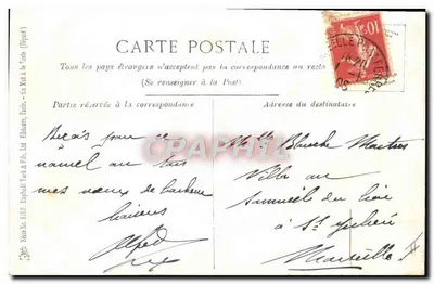 Noiva e feliz — Série N° 518 F. Raphael Tuck & Co. Ltd. — Paris — Verso