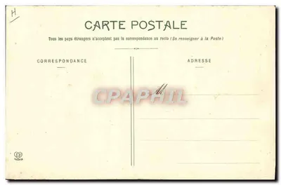 De Pyreneeën (3e serie) — De Armoedzaak op de Weg — Fot. Labouche Frères, Toulouse, n° 370 — Achterkant