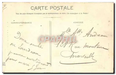 Tipo di Montanaro sul suo Asino — Fototipia Labouche Frères Toulouse — Verso