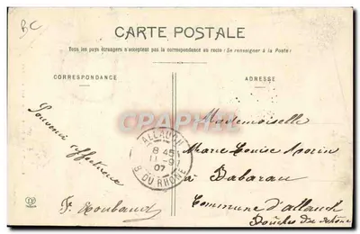 I Pirenei — Tipico Montanaro sul suo Asino — Fototipia Labouche Frères, Toulouse, n°46 — Verso