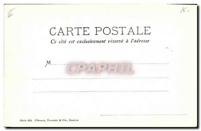 Młoda kobieta w profilu — rzeźba podpisana Pinechant — Clément, Tournier & Cie, Genewa, seria 852 — Rewers