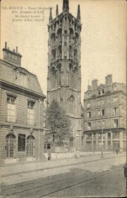 Rouen — Tour Saint-André — Rue Jeanne-d'Arc