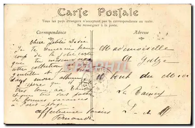 Orléans — A Abside da Catedral — AND. Fot. — Verso
