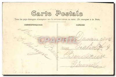 Rennes — Nowy Ogród Thabor — E. Mary-Rousselet — Rewers