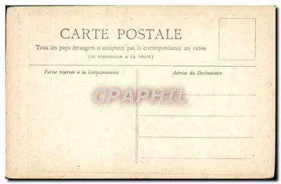 Relógio do Palácio da Justiça — Paris — Coleção Petit Journal — Verso