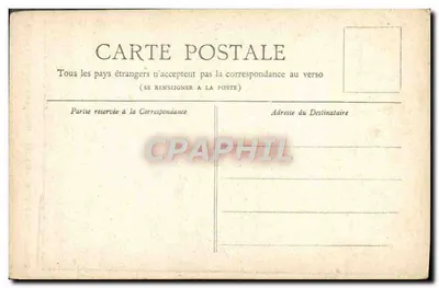 Paris — Relógio do Palácio da Justiça — Coleção Petit Journal — Verso